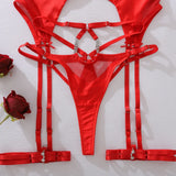 Women's sexy lingerie split set, sexy bra, comfortable and breathable see-through set