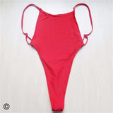Sexy Extreme String Mini Micro Thong Swim Suit For Women Swimwear One Piece Swimsuit Female Bather Bathing Suit Monokini Y478