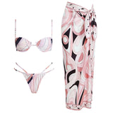 2026 Cut Out One Piece Swimsuit with Skirt Women Hollowen Swimwear Monokini Patchwork Bodysuit Bathing Suit Beach Wear