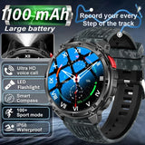 2026 New T-Rex3 Pro 1100mAh Battery Smart Watch GPS path IP68 Waterproof Sports Run tracker Outdoor Compass Military Smartwatch