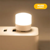 4 piece Mini USB Plug Lamp 5V 1.2W Super Bright Eye Protection Book Light Computer Mobile Power Charging USB Small Night Light