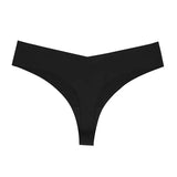 Seamless Thong Women Panties Sexy G String Ice Silk Underwear T Back Sports Yoga Girls Briefs Traceless Plus Size S-XL