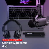 Headphone Amplifier G-MARK P3 Personal In-Ear Monitor Amplifier Stereo/Mono For Musicians DJ Stage Built-in Lithium Battery