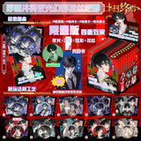 Creative Cartoon Anime Celebrity Periphery Relief Glow in The Dark Badge Cosplay Props Collection Cards Bag Accessories Gifts