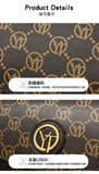 New Fashion Luxury Brand Women's Shoulder Bag High Quality Lady Crossbody Bag Round Women's Wallet Waterproof Women's Handbags