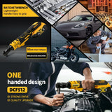 Dewalt DCF512 20V Cordless Electric Brushless Ratchet Wrench Impact Wrench Lightweight Wireless Power Tool