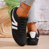 Plus Size 43 Silver Sneakers Women 2026 New Soft Sole Non Slip German Training Shoes Woman Comfortable Fashion Lace Up Flats