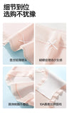 Girls' Ice Silk Underwear Seamless Pure Desire Mid-waist Briefs Breathable and Comfortable
