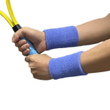 Sports Wrist Sweatbands 2PCS Tennis Fitness Wristbands