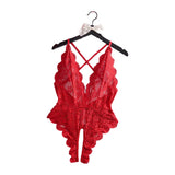 Women's Lace Bodysuit Comfortable Soft Stretch Fashion Casual One Piece Underwear Sleepwear