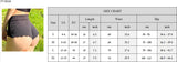 Women High Waist Ribbed Booty Shorts Summer Sexy Ruffle Trim Bodycon Mini Shorts Solid Color Tight Stretch Short Pants