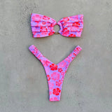 Micro Bikini Push Up Women Swimsuits 2026 Sexy Female Swimwear Brazilian Bikini Set Thong Biquini Swim Suits Print Beachwear
