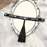1pcs Letter Low Waist Fashion Sexy Women Thongs Sexy Lingerie Breathable Lady G-string Underwear T-back Black Female Panties