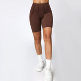 Yoga Shorts Women Fitness Shorts V-shaped Waist Running Cycling Shorts Breathable Sports Leggings Workout Gym Shorts
