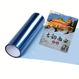 Gloss Transparent Light Black Smoke PVC Film Tint 30 X200cm Headlight Taillight Wrap Cover Film Foil Sticker Cover Car Styling
