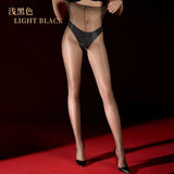 Sexy Silk Horse Oil Stockings Thin Anti-Snag Glossy Pearl Pantyhose Solid Color Transparent Mesh Nightclub Wear Pantyhose 0RG0