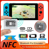 For Amiibo NFC Pixl Emulator Simulator Chargeable Bluetooth Intelligent Simulator for Switch2/Switch WiiU 3DS Game Accessories