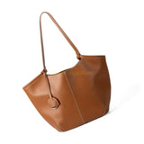 X90D Elegant PU Leather Underarm Bag Casual Handbag Professional Shoulder Purse