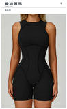 New Seamless Yoga Jumpsuits Sports Fitness Hip-lifting Backless Shorts One-piece Workout Gym Leggings Tracksuits for Women