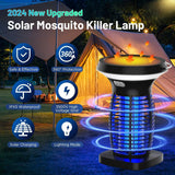 Solar Mosquito Zapper Outdoor Rechargeable Bug Zapper