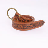 6-piece Medieval Coplay Copper Coin Waist Bag Elf Leaf Retro Embossed Belt Skirt Clip Glass Magic Bottle  Set Halloween Cosplay