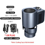 Smart 2 In 1 Car Heating Cooling Cup for Coffee Miik Drinks Electric Beverage Warmer Cooler Holder Travel Mini Car Refrigerator