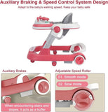 Ubravoo 2-In-1 Baby Walker With Removable Feeding Tray