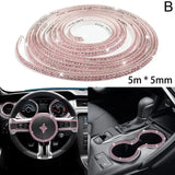 Car Decorative Stickers Auto Crystal Artificial Diamond Girls Car Decoration Accessories Auto Interior Cover  Waterproof amagi