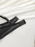 High Quality New Sexy Underwear For Women's Lace Transparent Hollow 3/4 Bra Gathering Steel Ring Push Up Underwear Set HR2634