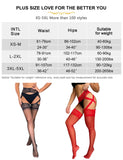 Luxury Lace Pantyhose Garter Belt Tights Cross Lace Waistband High Elastic Sexy Stockings Women Fashion Hosiery Plus Size XS-5XL