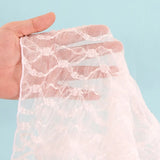 Toucheart Sexy Lingerie Suit for Women Mesh Four-piece Beach Swimsuit Sexy Bikini Solid Color Long Sleeves Mesh See-through Set