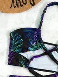 2026 Halter 3 Pieces Bikinis Bandage Swimsuit & Beach Dress Sexy Swimwear Women Bathers Swimming Bathing Suit Beachwear Summer