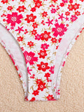 2026 Strapppy Bikinis Women Sexy Swimwear Female High Waist Swimsuit Floral Bathers Bathing Swimming Swim Suit Beachwear Summer
