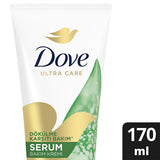Dove Ultra Care Anti-Breakage Hair Conditioner: 1-Minute Serum for Stronger, Vegan & Damage-Free Hair - Coconut, Almond & Argan Oil Infusion (5.75 fl oz)