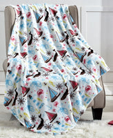 Cozy Festive Holiday Throw Blanket 50" x 60"