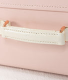 SarahFace Spinner Suitcase - Embroidery Cherry Pink