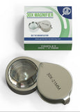 Professional Gold, Silver, Platinum Jewelry Testing Kit with Stone Instructions and Box with 30X Eye Loupe Magnifier Precious Metals 10K-24K