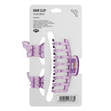 Eklips Lilac Butterfly Claw Hair Clip Set for Easy Styling