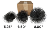 Commercial 7″ Gutter Size – 6.5″ Diameter Brush – Gutter Protection for Metal Bldg & Pole Barn Gutters