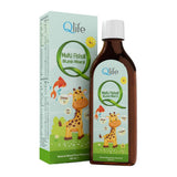 Qlife Multivitamin Fish Oil Syrup for Kids and Adults 150 ml