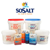 SoSalt, Coarse Natural Sea Salt, Sicilian, 27 lb (12.5kg)