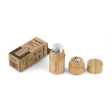 T-Brush Activated Charcoal Bamboo Dental Floss - Eco-Friendly, Vegan, Plastic-Free - Freshens Breath & Prevents Plaque