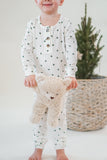 Tiny Trees Ribbed Bamboo 2pc Henley Pajamas