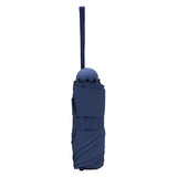 Eklips Compact Navy Blue Manual Umbrella - Stylish & Portable Rain Protection