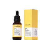 Coskim 5% Vitamin C Serum: Brighten Skin, Reduce Dark Spots & Acne Scars - Vegan, Alcohol-Free Formula for Radiant Complexion