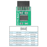 TPM 2.0 Module Strong Encryption 14 Pin LPC Interface TPM Module Board for Win11 Green TPM Board TPM Module Board TPM 2.0 Module