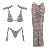 Micro Bikinis Sexy Women Swimsuits Swimwear Bikini Set Chain Bathing Suit Beachwear Brazilian Biquini Female