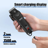 Hair Trimmer New Professional Cutting Machine Electric Shaver Hair Trimmers With LCD Display Men's Hair Clipper