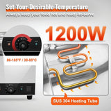 SucceBuy Electric Soup Warmer Stainless Steel Commercial Kitchens