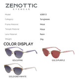 ZENOTTIC  Stylish Prescription Sunglasses For Women Progressive Polarized Lenses With Uv400 Protection Perfect For Driving